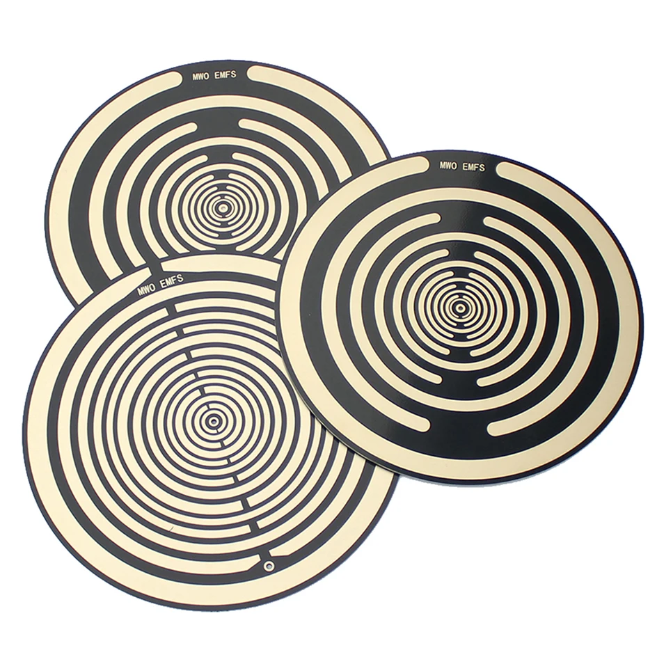 Set of 1 Polarizing Disk Double Sided Antenna Ornaments 16cm Passive MWO Enhance Encryption Design