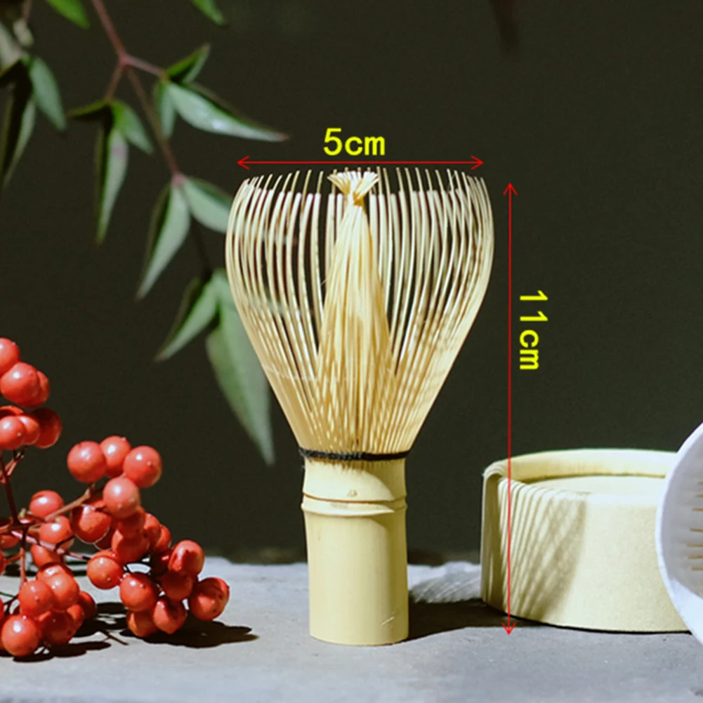 Japanese Tea Set Short Traditional Andmades Bamboos Matcha Whisk Bamboo Chasen Tea Brush Kitchen Accessories For Tea Lovers