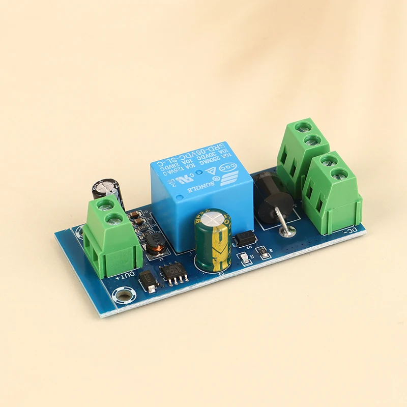 Power-OFF Protection Module Power Outage Automatic Switching Backup Lithium Battery Module 5V-48V Universal Supply Control Board