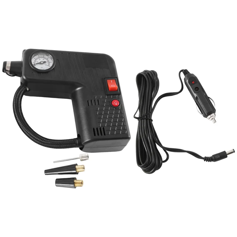 

YX-301 Multifunctional Air Pump Car Air Pump Portable Air Pump Auto Supplies Parts Accessories Black