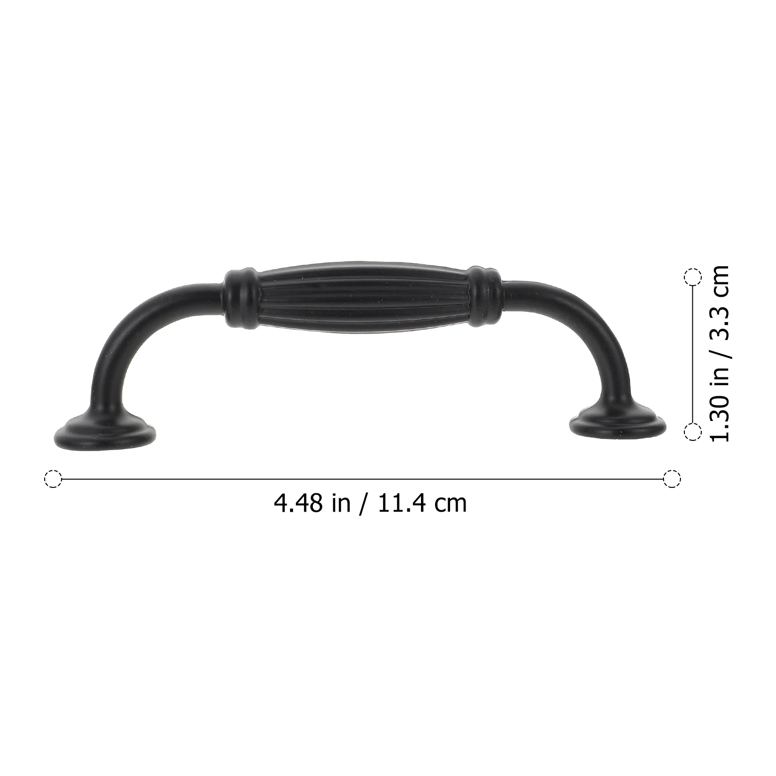 

6 Pcs Cabinet Door Handle Cupboard Knobs Drawer Handles Furniture Grips Interior Kitchen for Cupboards Cabinets