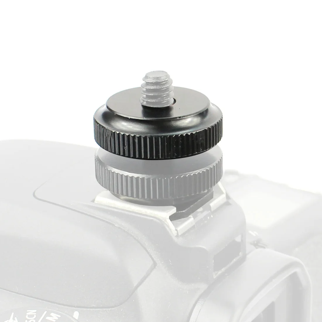 5Pcs Hot Shoe Mount Metall 1/4 "Zoll Gewinde Schraube Mutter Adapter Stativ Halterung Dslr Kameras Flash Lock Knopf fotografie Zubehör – Detail 7