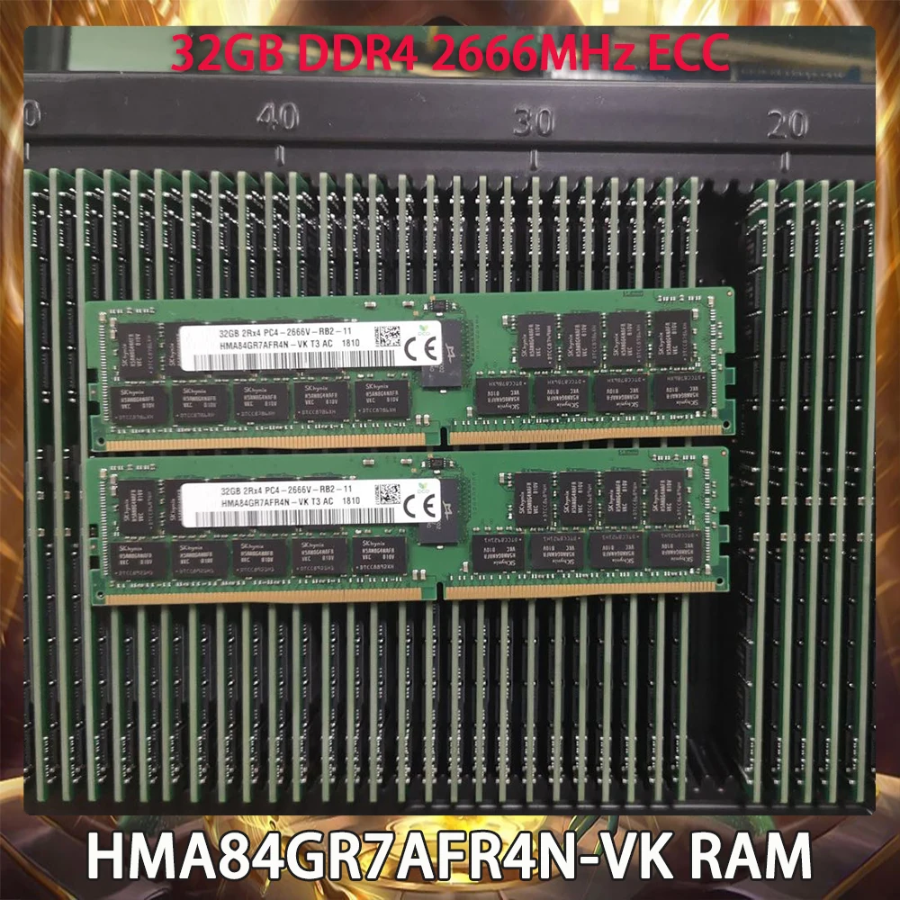 

RAM HMA84GR7AFR4N-VK 32GB DDR4 2666MHz ECC For SK Hynix Server Memory