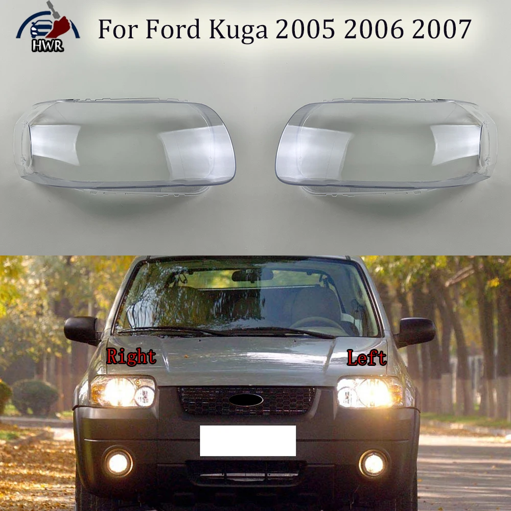 

Transparent Headlamp Shell Lampmask Lamp Shade Headlight Cover Replace The Original Lampshade For Ford Kuga 2005 2006 2007