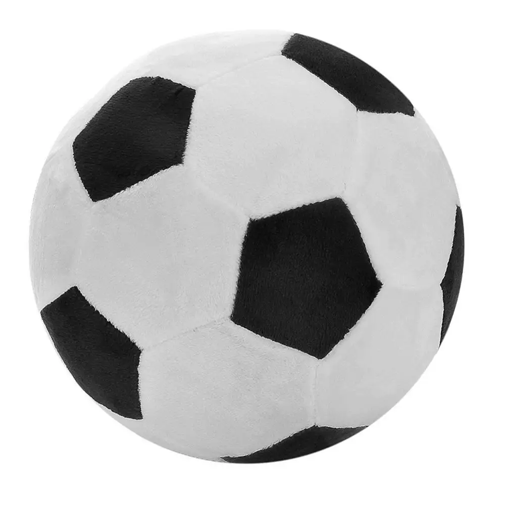 Futebol Travesseiro De Pelúcia para Crianças, Almofada De Veludo, Almofada De Futebol, PP Algodão, Bola Macia, Sofá, Cama, Sala De Estar, Decoração