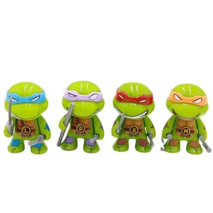 2024 baru 4 buah Sosok TMNT Kura-kura Ninja dengan Sendi Bergerak Ulang Tahun untuk Anak-anak Anak-anak Natal 8 sosok kura-kura ninja mutan penjualan terbaik - №