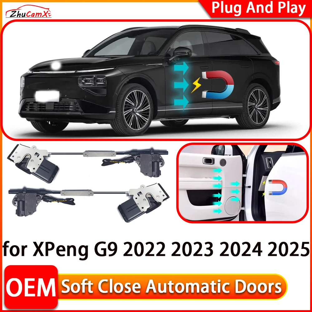 

ZhuCamX for XPeng G9 2022 2023 2024 2025 Automatic Electric Soft Close Door Closer Power Closing Door Comfort Closing System