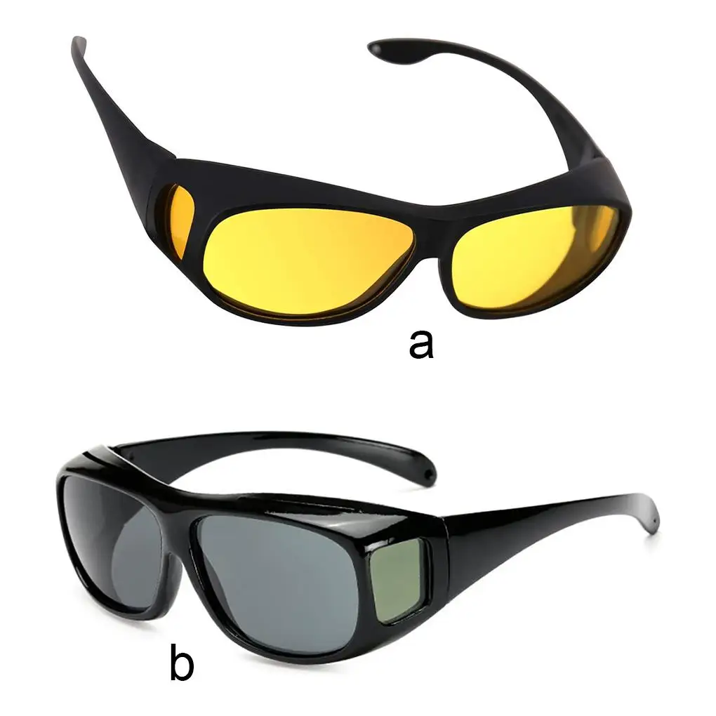 Night Vision Sunglasses Anti Glare High Definition Glasses Prevention Motorcycle Outdoor Sun Glasses for Driving