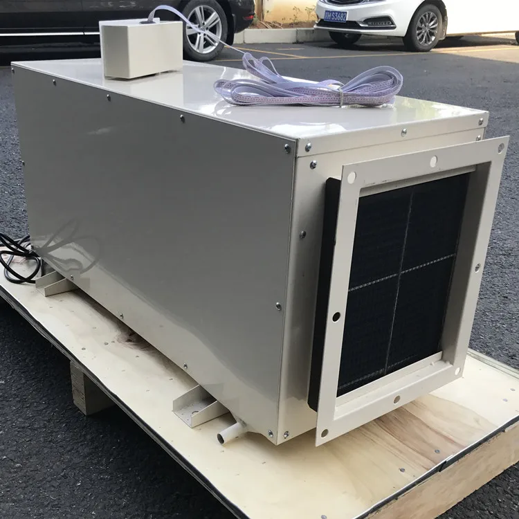 Air Duct Ceiling Mounted Industrial Dehumidifier Refrigerative Metal Greenhouse 300-799 Sq ft Coverage for Grow Rooms