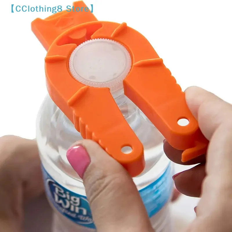 2Pcs Multi Bottle Opener Plastic Can Opener Water Bottle Gripper Jar Lid Remover Pull Tab Soup For Weak Hand Senior 【AliS8】