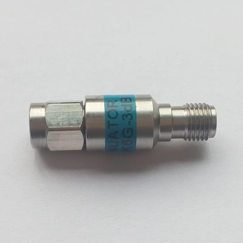 2W SMA Coaxial Fixed Attenuator, RF Attenuator 1,2,3,5,6,10,15,20,30dB, 6GHz