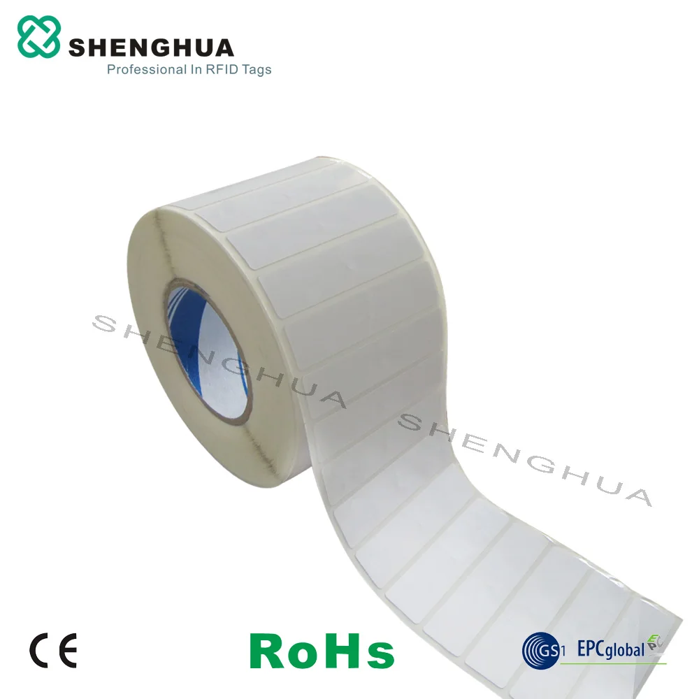 2000pcs/lot RFID UHF Logistics Printable RFID Sticker Label Paper Sticker Tag Long Range Reading For Zebra Printer U7 CHIP