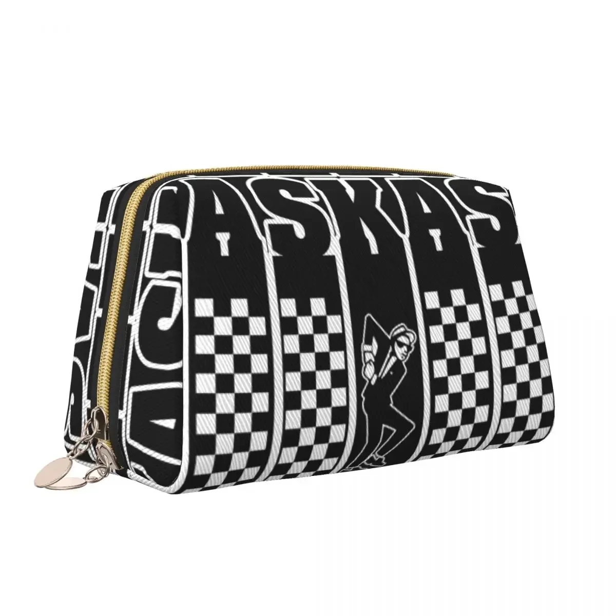 Reggae Pop Music Ska Cosmetic Bag Women Fashion Large Capacity Makeup Case Beauty Storage Toiletry Bags