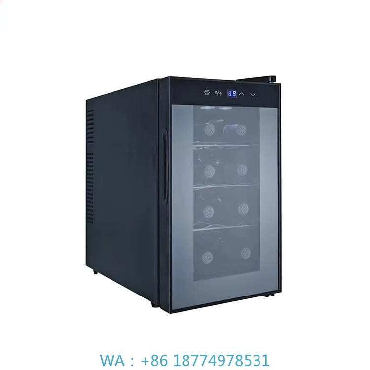 8 Bottle Mini Wine Storage Station, Power Saving Thermoelectric Semiconductor Peltier Layout For Wine Preservation