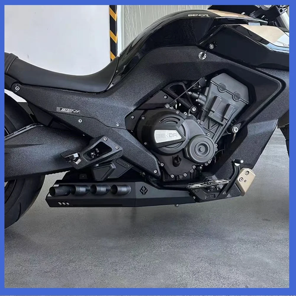 Exhaust heat shield suitable for Benda LFC700 Liao 700 modification; exhaust heat shield, heat insulation cover, protective cove
