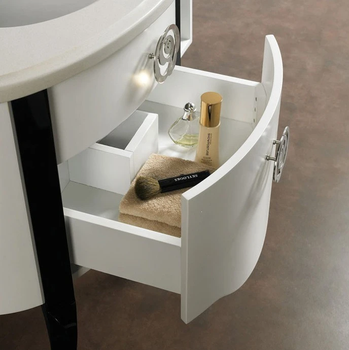 Marble combination like wooden bathroom cabinet wash basin wash basin cabinet moisture-proof marble bathroom cabinet solid wood