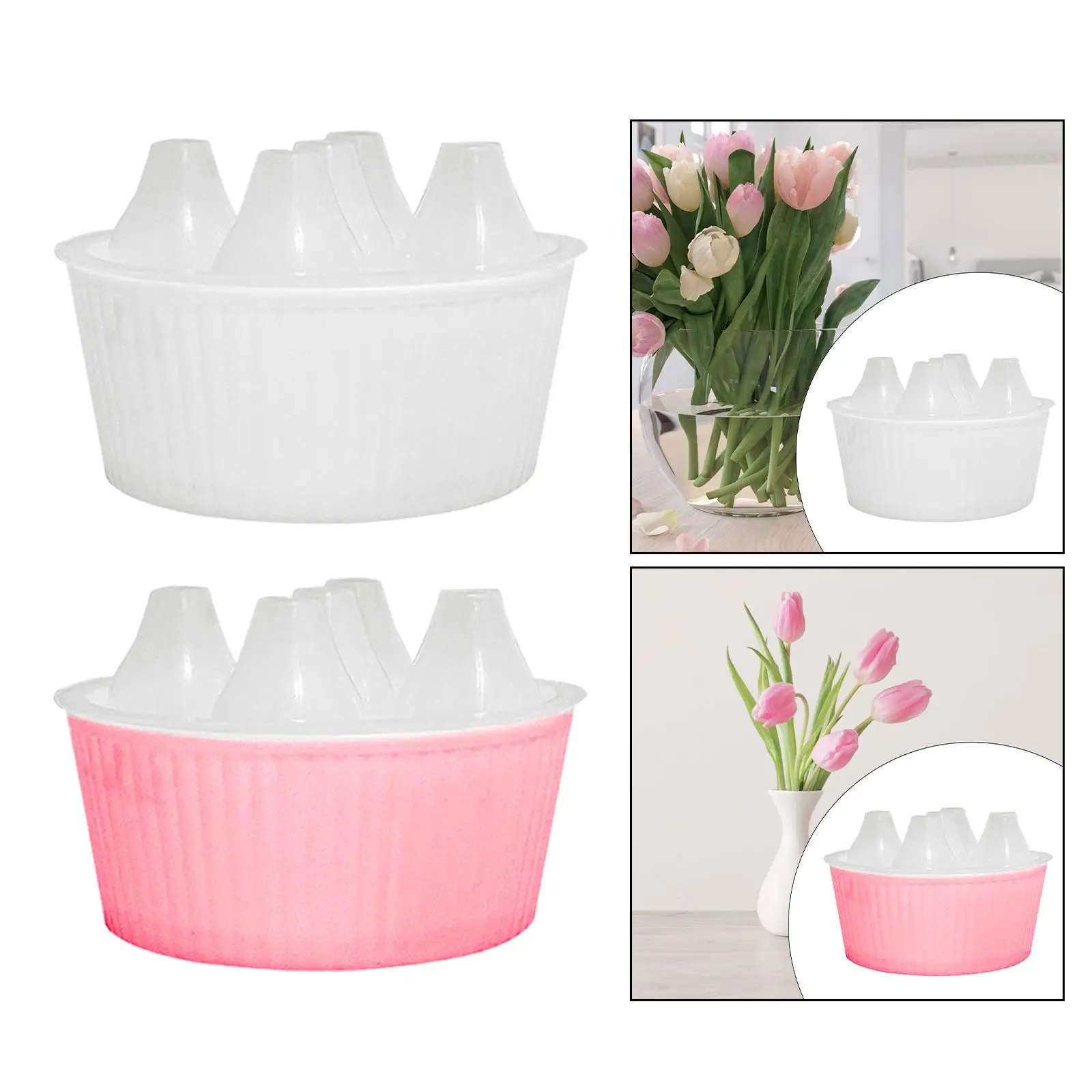 Flower Pot for Tulip Bulb Decorative Gifts Tabletop Ornament Plant Containers for 14cm Tulip Bulb Indoor Kitchen Home Desktop