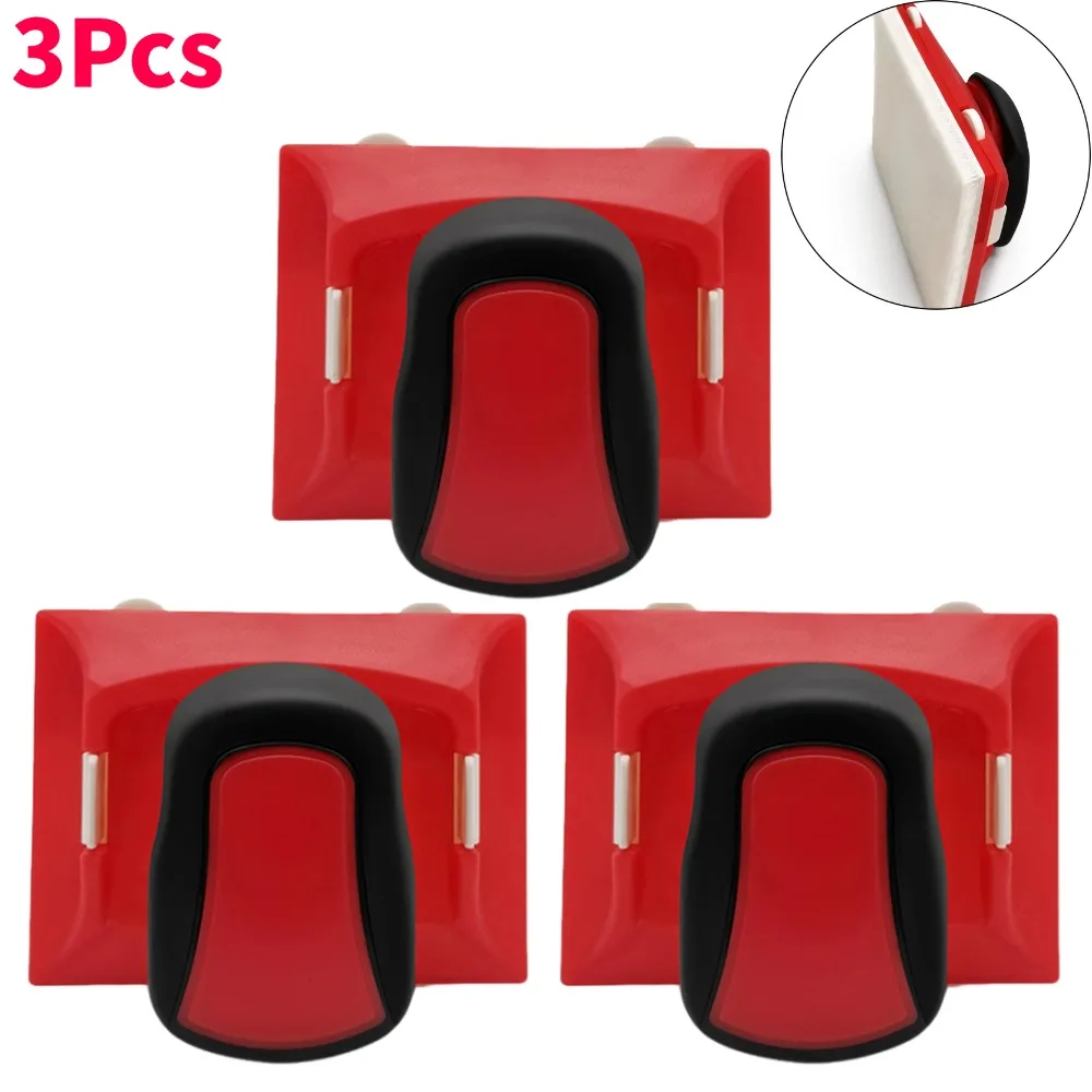 1-3 Stuks Rode Verf Edger Snijden In Huis Interieur Plastic Muur Met Pad Nylon Haren Randen Schilderij hoek En Randen