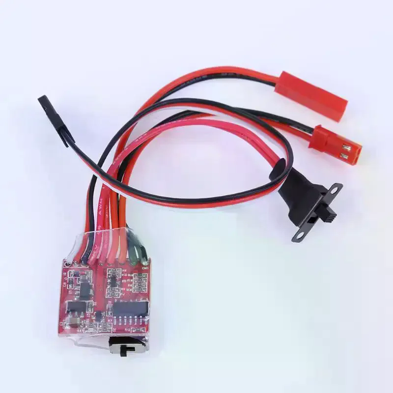 30A 4-8V Mini gebürsteter elektrischer Geschwindigkeitsregler ESC Bürste elektronischer Motordrehzahlregler für RC-Car