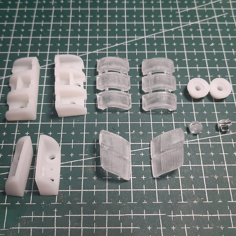 1Set For Tamiya CC01 Pajero RC Car Full Light Cup Lens Kit Front Corner Rear Tail Fender Turn Signal Lamp Conversion Accessory