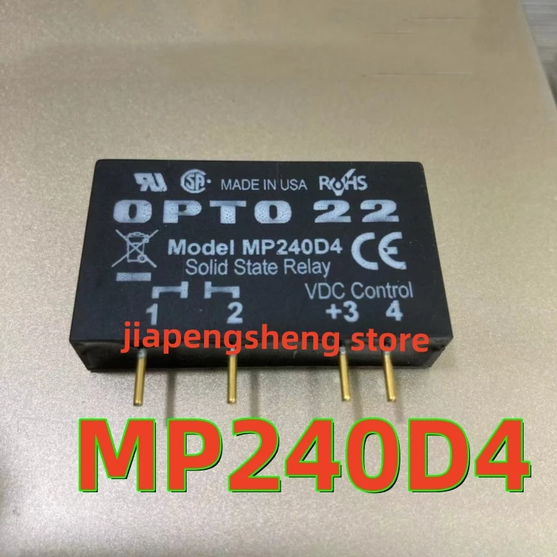 

MP240D4 OPTO22 Твердотельное реле, SIP-4, прямой метчик, новый запас, 1 шт.