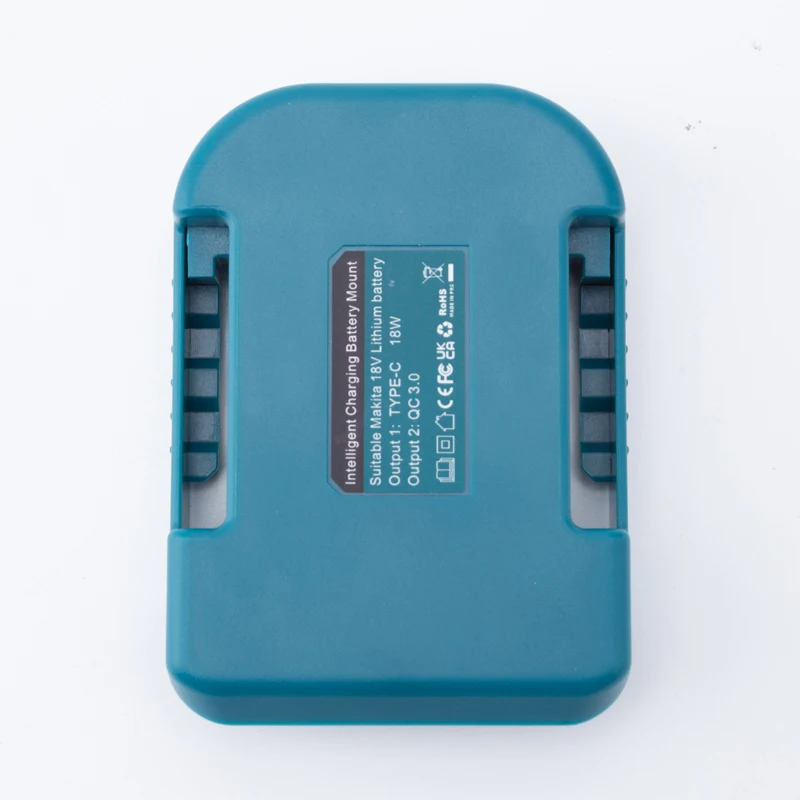 อะแดปเตอร์แบบพกพาสำหรับ Makita แบตเตอรี่ Li-ion ซีรีส์18V เพื่อชาร์จพลังงานมือถืออุปกรณ์เครื่องมือไฟฟ้าชาร์จเร็วสมบัติ