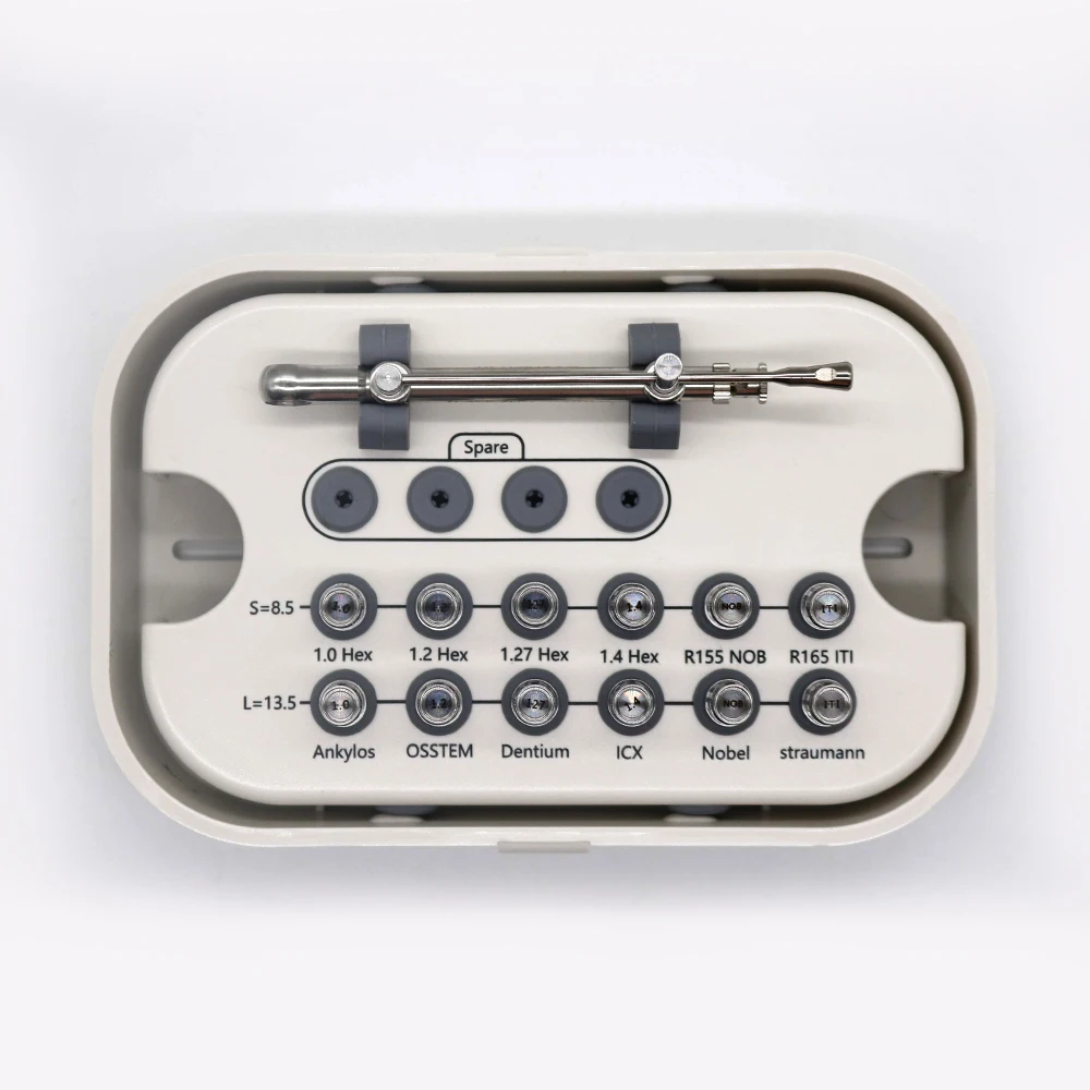 

Dental Implant Tools Torque Wrench Screw drives Prosthetic Kit