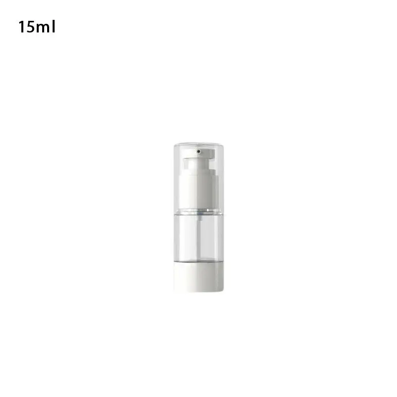 15ml-100ml Airless Lotion Cream Pump Bottle Refillable Clear Bottle Travel Accessories Pump Foamer Jar Empty Cosmetic Bottles