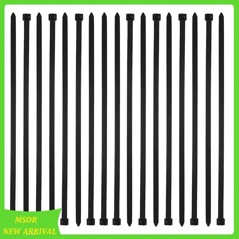 

Doings!Zip Ties 12 Inch Heavy Duty Zip Ties With 120 Pounds Tensile Strength, Black Cable Ties, 100 Pieces