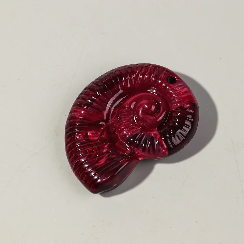 2 stuks kleurrijke 53x68MM extra grote schelp acryl bedels hanger voor doe-het-zelf strand sieraden maken sleutelhanger ketting accessoires