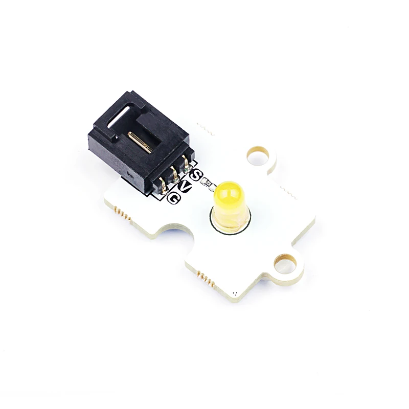 Round LED Sensor, 5 Color Programming Kit, 3-wire Port Design, Anti-mis-mating