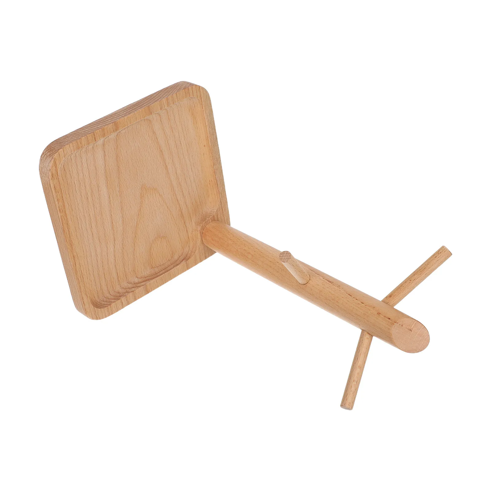 

Деревянная подставка для украшений в форме дерева с подносом для ожерелий, браслетов, колец, аксессуаров для волос, ключей, телефонов, очков, часов