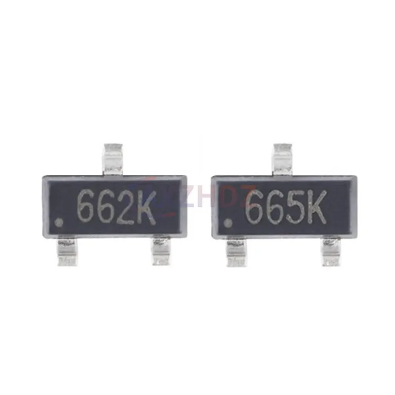 50PCS XC6206 XC6206P332MR 1.2V 1.5V 1.8V 2.5V 2.8V 3V 3.3V 3.6V 5V SOT23 662K 665K 65Z5 182 252 152 Positive Voltage Regulators