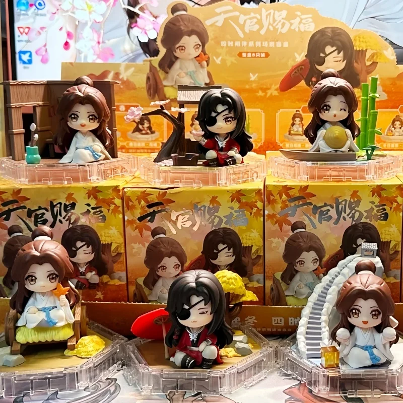 

Original Heaven Official’S Blessing Figure Four Season Xie Lian Pvc Action Figure Amine Surprise Box Collectible Figurine Toys