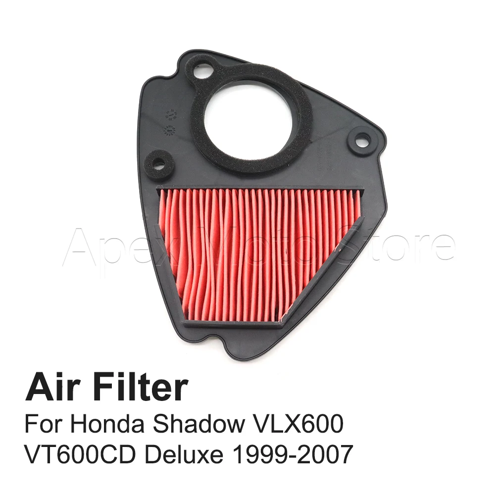 

For Honda Shadow VLX600 VT600CD Deluxe 1999-2007 VLX 600 VT600 CD Motorcycle Engine Air Filter Cleaner Air Intake Filter Element