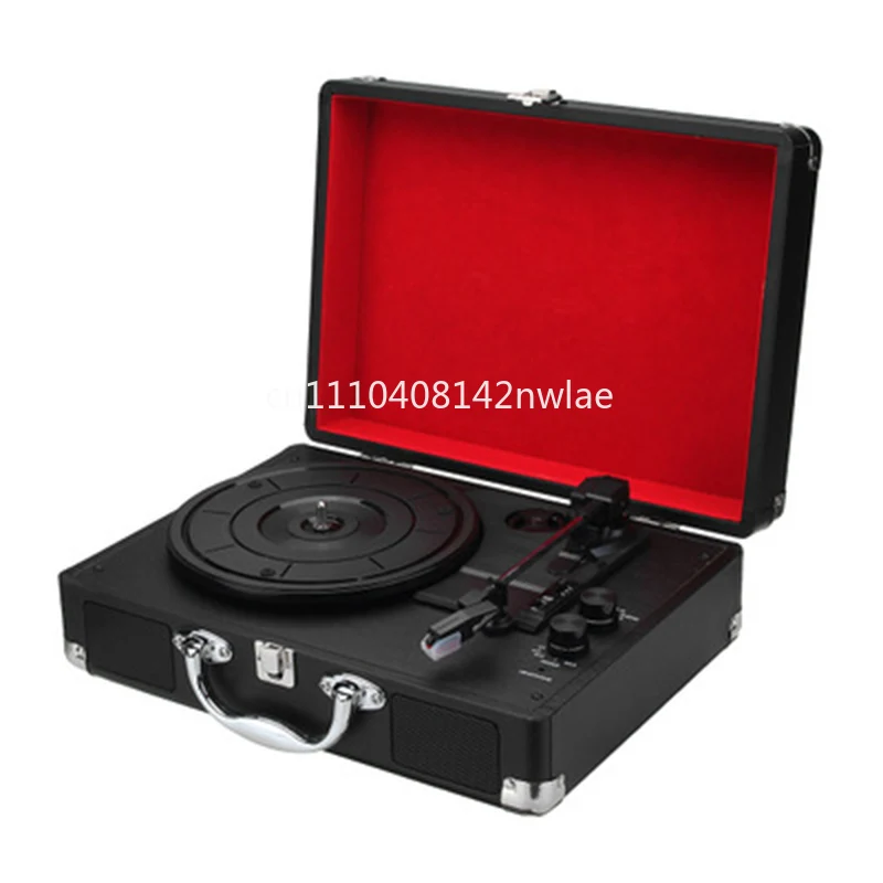 

Portable Record player with speaker turntable old record player gramophone gramophone bluetooth speaker stereo turntable