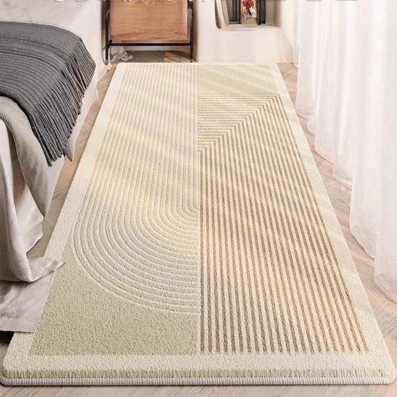 

Modern Style Rugs for Bedroom Thickend Plush Living Room Decoration Carpet Fluffy Soft Bedside Rug Cloakroom Anti-slip Floor Mat