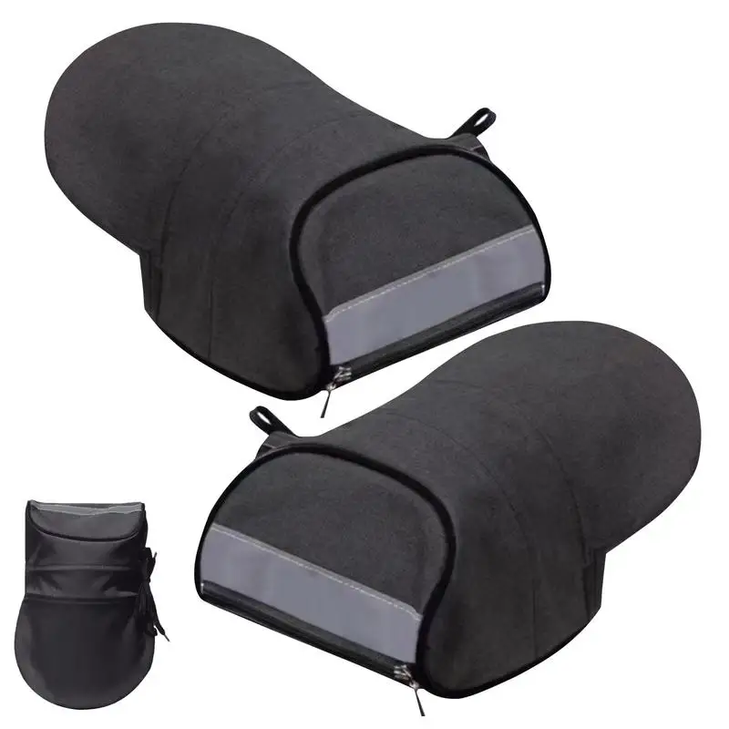 

Motorcycle Handlebar Muffs Handlebar Gloves Riding Gloves Handle Grip Gauntlets Waterproof Sunshade Handlebar Covers For