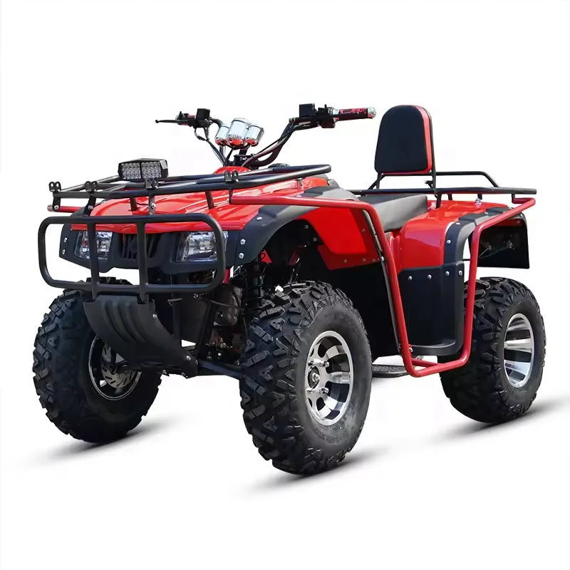 2024 Latest 250CCATV Mud Professional All Terrain Vehicle 4X4 200Cc Off Road Four Wheeled Motorcycle Beach Bike