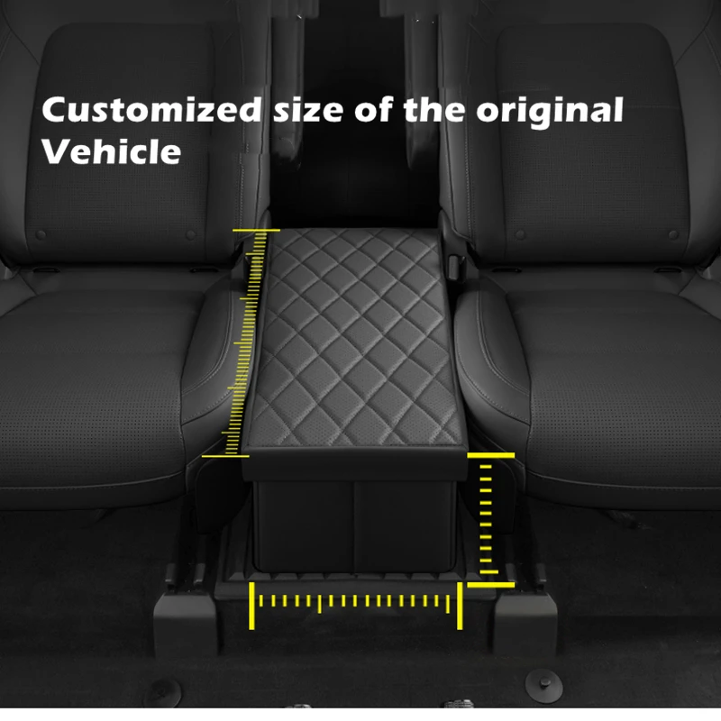 F oldable Seat scatola portaoggetti centrale adatta per HONGQI E-HS9 Buick GL8 GL6 Cadillac XT6 BMW X7 BYD TANG SONG Lincoln Aviator ENCLAVE