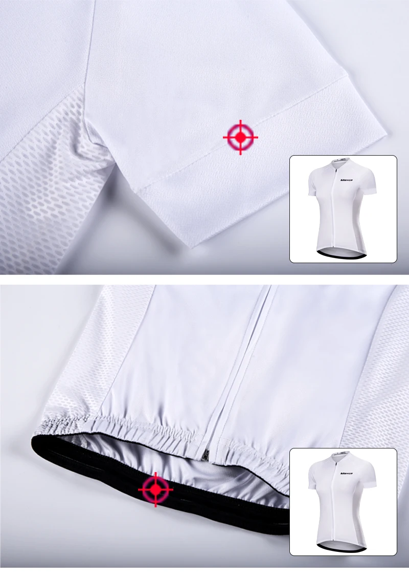 Damen-Radtrikot mit kurzen Ärmeln, reflektierend, schnelltrocknend, atmungsaktiv, MTB-Rennradshirt, Sommer-Maillot Ciclismo – Detail 11