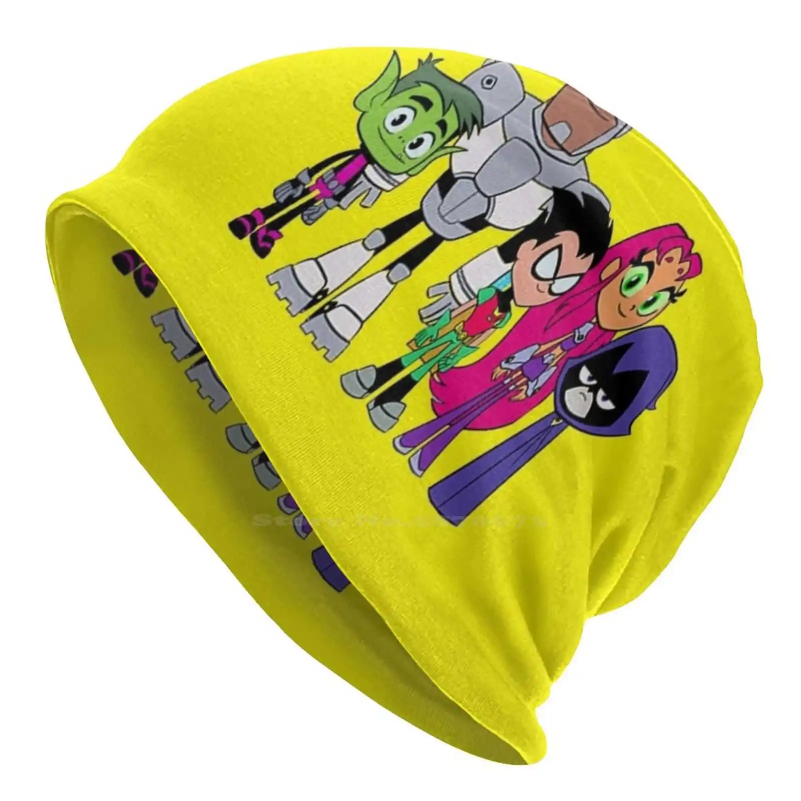 Go! Knitted Hat Warm Beanie Outdoor Caps Go Cartoon Japanese Anime Colorful Fun Kids Children Superheroes Teenagers