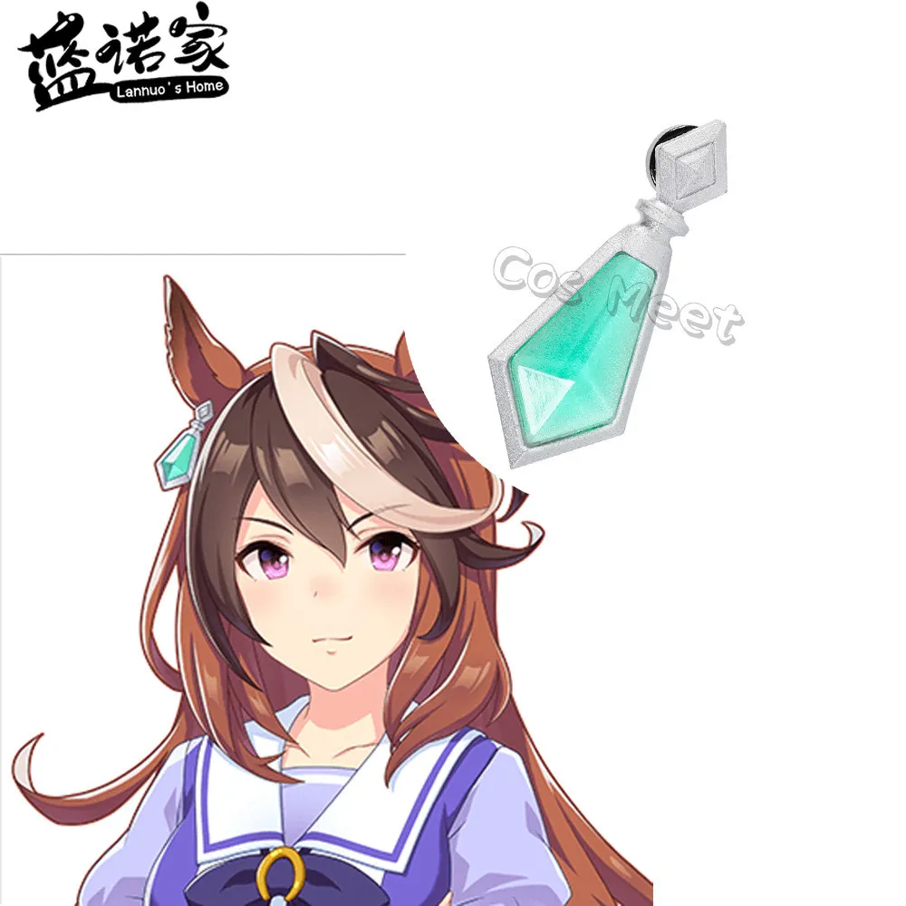 

【Lannuo's Home】Косплей-аксессуар для волос Uma Musume Pretty Derby: парик Рудольф Симболи для Хэллоуина и карнавала, 3D-печать