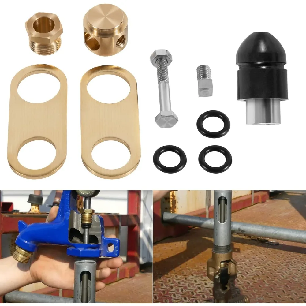 

US Shipping Frost Proof Outdoor Yard Hydrant Repair Kit Rebuild Parts with Plunger for 800LF 800SB 4800LF 5800LF 6800LF