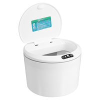 Intelligent Litter Container Electric Trash Can Car ganizer Plastic Garbage Box Sensor Containers Bin Vehicle