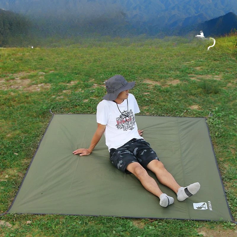 Outdoor tent moisture-proof floor cloth wear-resistant oxford cloth floor mat camping waterproof moisture-proof floor mat