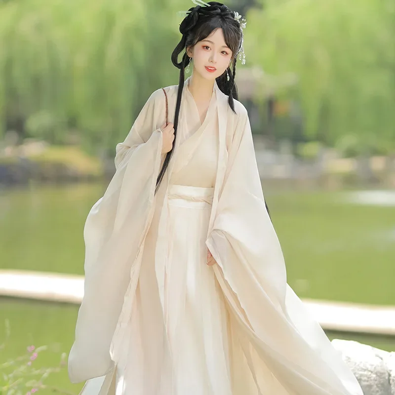 

Vintage Elegant Ancient Hanfu Horse Face Skirt Suit Chinese Traditional Mamianqun Clothing Halloween Women Men Cosplay Costume
