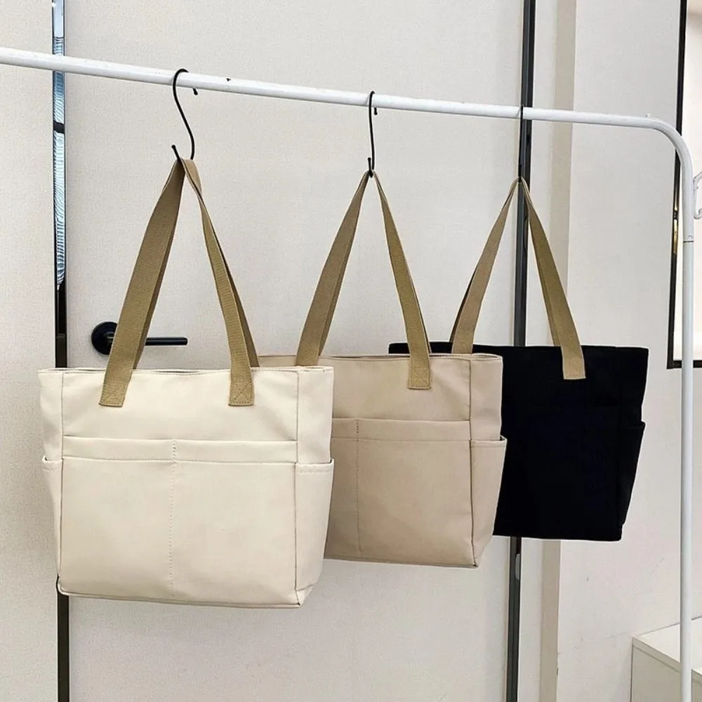 

Canvas Shoulder Bag Japanese Waterproof Fashion Cross Body Bag Multi-pocket Large Capacity Casual Sport Street Bag Student