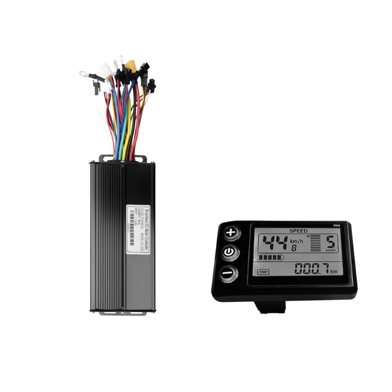 Ebike SineWave Three mode controller 36V 48V 52V 35A Electric Bicycle Controlle with Screen LCD S866 Display Kit