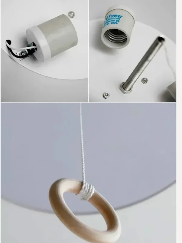 

hot pot shop Nordic creative restaurant office chandelier study children's room personality makaron pull switch Chandelier